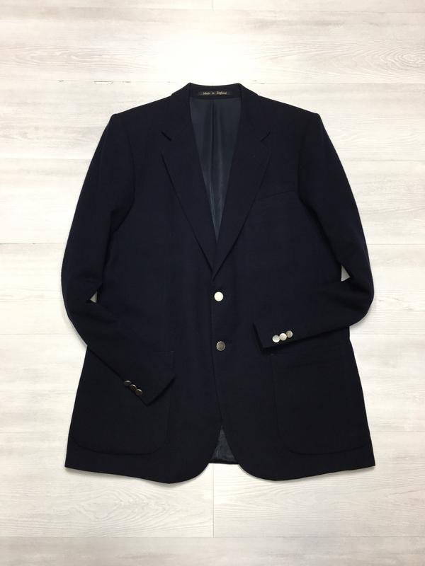 Мужской Brioni Пиджак Тёмно-синий 40 /L / 48