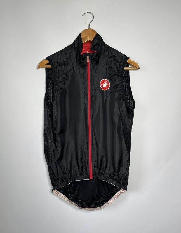 Мужская Castelli Жилетка Чёрный 38 / M / 46