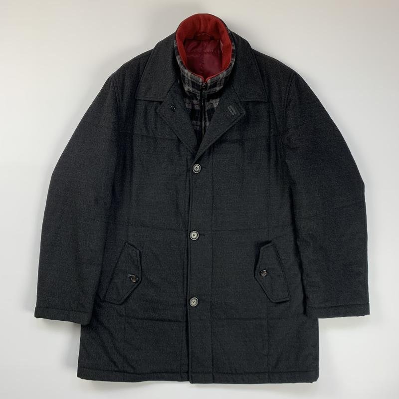 Uomo Loro Piana Cappotto Grigio Lana 42 / XL / 50