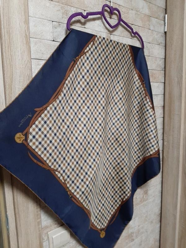 Women Aquascutum Scarf Beige One size