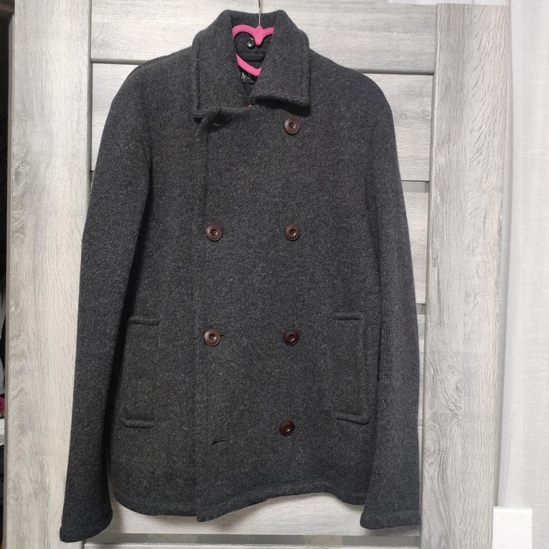 Uomo Gucci Cappotto Grigio Lana 38 / M / 46