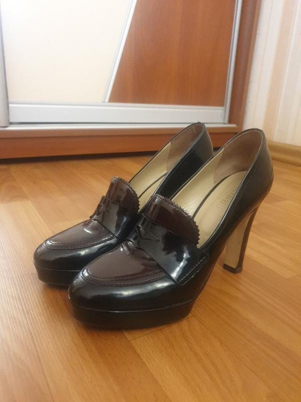 Damen Hobbs Absatzschuhe Braun Leder 36