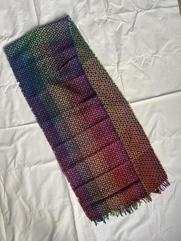 Femme American Vintage Écharpe Multicolore 184x30