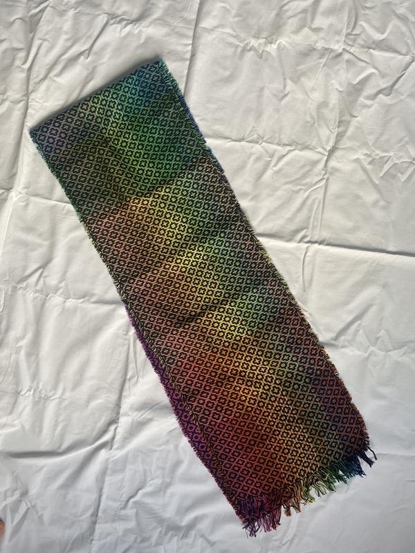 Femme American Vintage Écharpe Multicolore 184x30