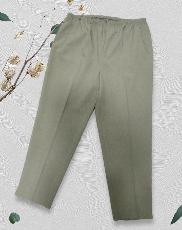 Женские Germano Zama Брюки Хаки 46 / 3XL / 54