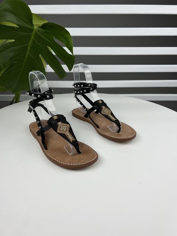 Women Ash Heels Black Leather 38