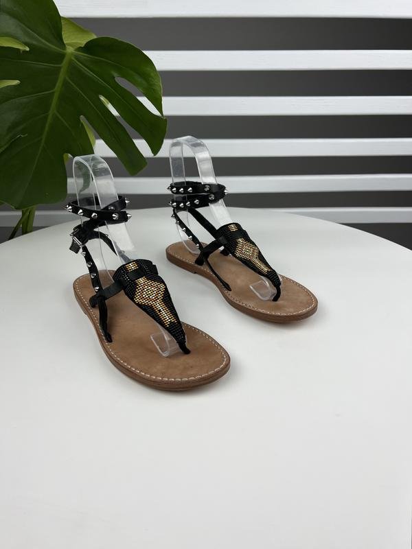 Women Ash Heels Black Leather 38