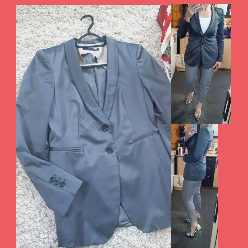 Женский Німеччина Пиджак Серый Полиэстер 36