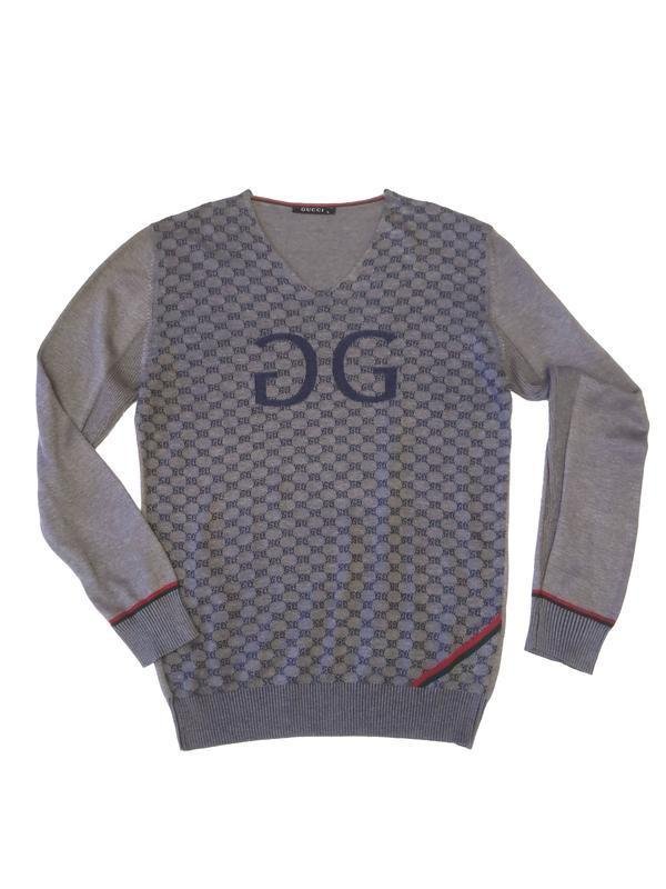 Uomo Gucci Maglione Grigio Cotone 42 / XL / 50