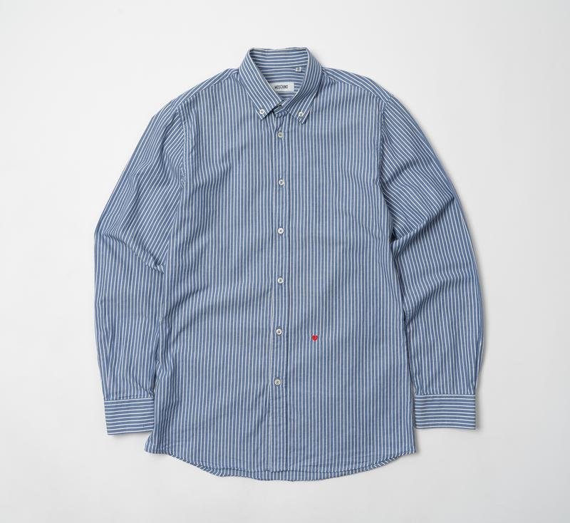 Uomo Moschino Camicia Bianca 40 /L / 48