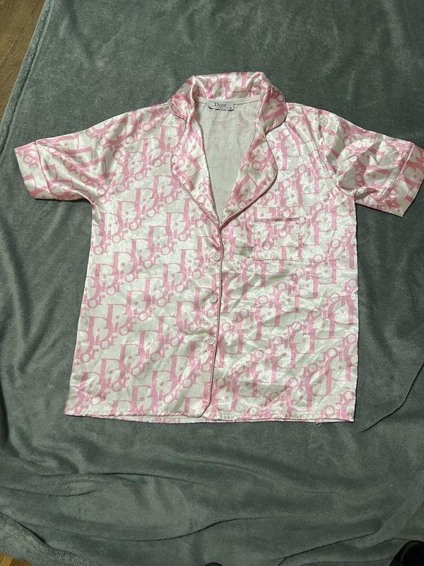 Donna Christian Dior Camicia da Notte Rosa 38 / M