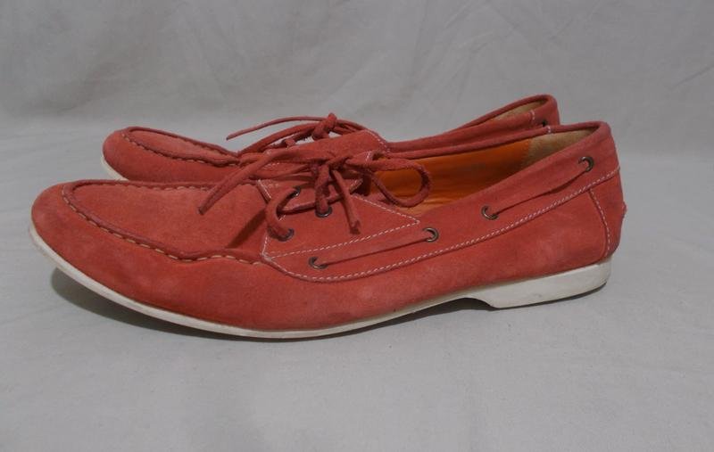 Uomo Etro Mocassini Rossi Camoscio 46