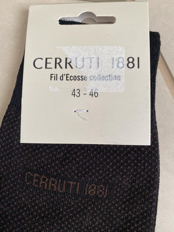 Homme Cerruti Chaussettes Marron Autre