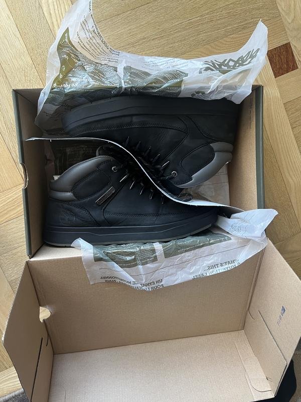 Men Timberland Boots Black Nubuck 43