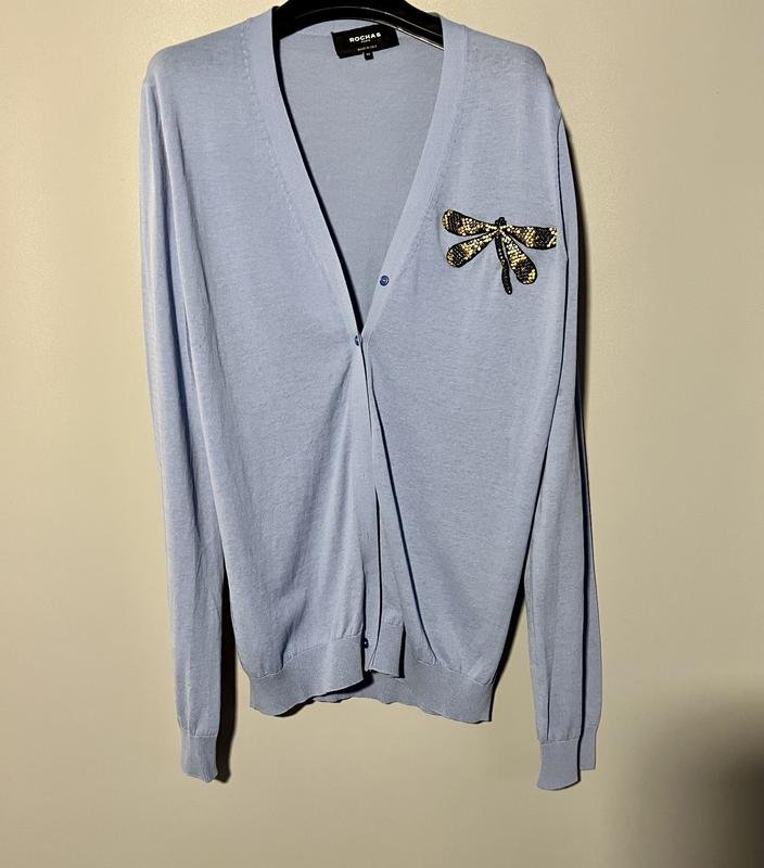 Donna Rochas Maglione Blu Cotone 40 / L / 48