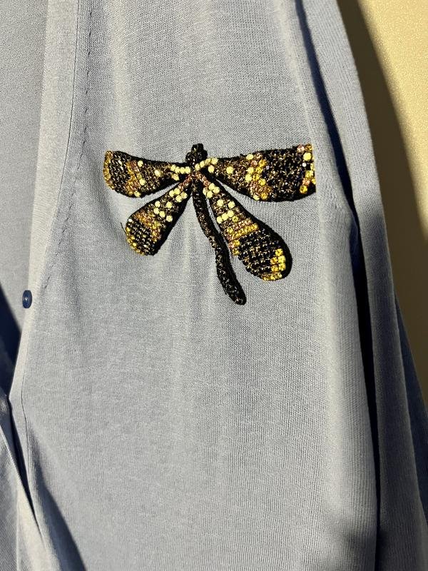 Donna Rochas Maglione Blu Cotone 40 / L / 48