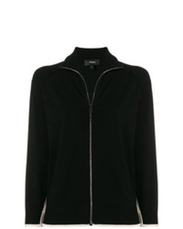 Women J.Lindeberg Sweater Black Merino Wool 36 / S