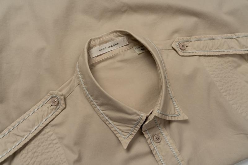 Мужской Marc Jacobs Рубашка Бежевый Хлопок 50