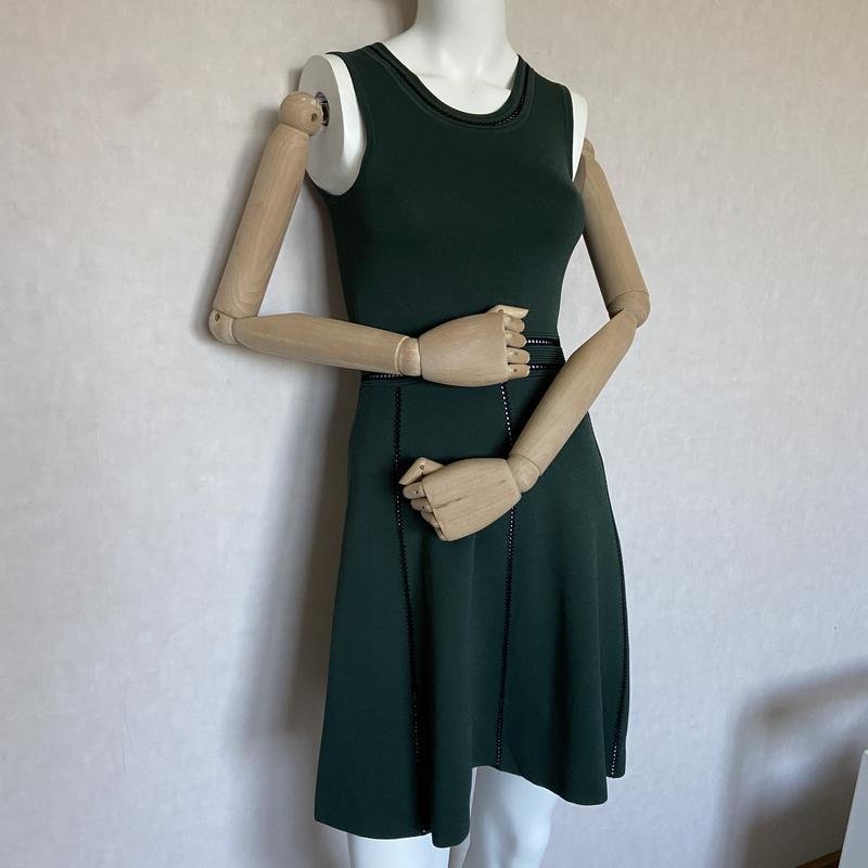 Women Sandro Paris Dress Green 36 / S / 44