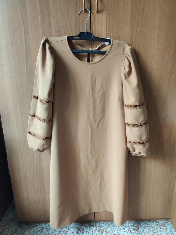 Женское See By Chloe Платье Горчичный Креп 36