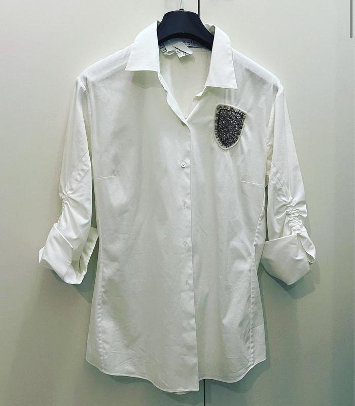 Женская Christian Dior Блуза Белая 36 / S / 44