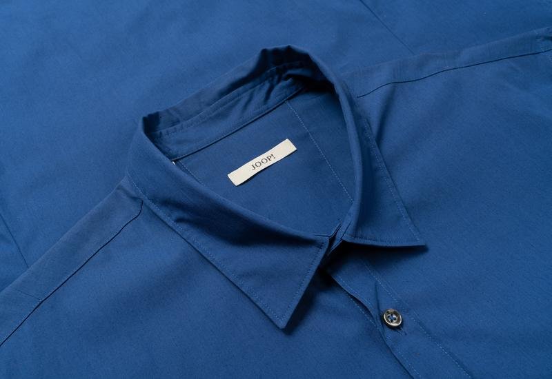 Uomo JOOP! Camicia Blu Navy Cotone 42 / XL / 50