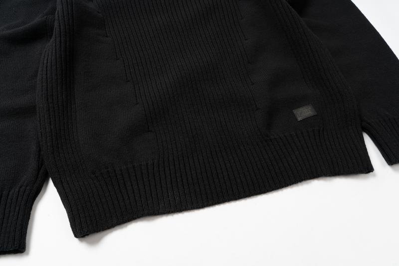 Herren Schott NYC Pullover Schwarz 44 / XXL / 52