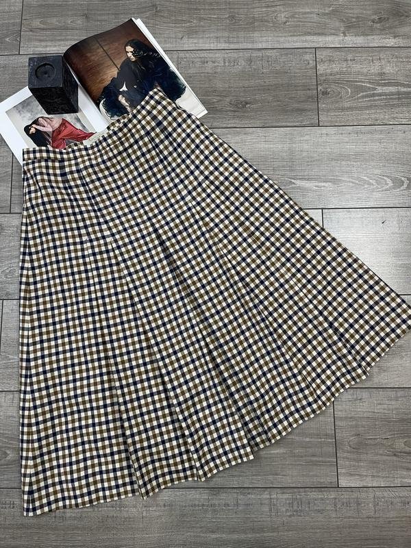 Женская Aquascutum Юбка Бежевый Шерсть 36
