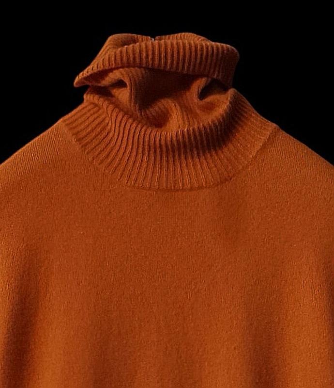 Women Iceberg Vest Orange Wool 36