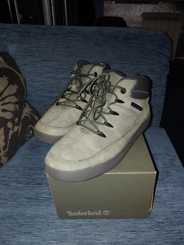 Men Timberland Boots Green 37