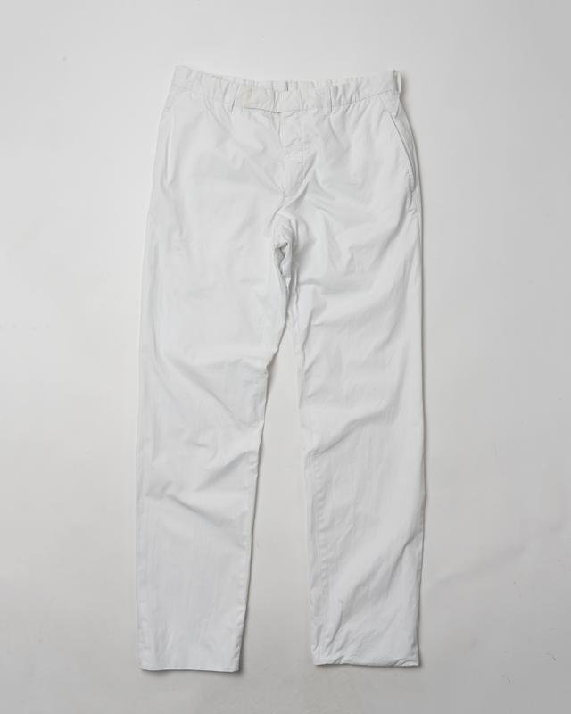 Uomo Tom Ford Pantaloni Bianchi Cotone 34 / L / 50