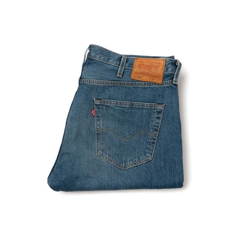 Homme Levi's Jeans Bleu Marine Coton 36 / XL / 50