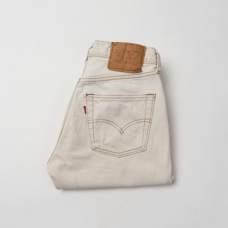 Donna Levi's Jeans Bianco 28 / M