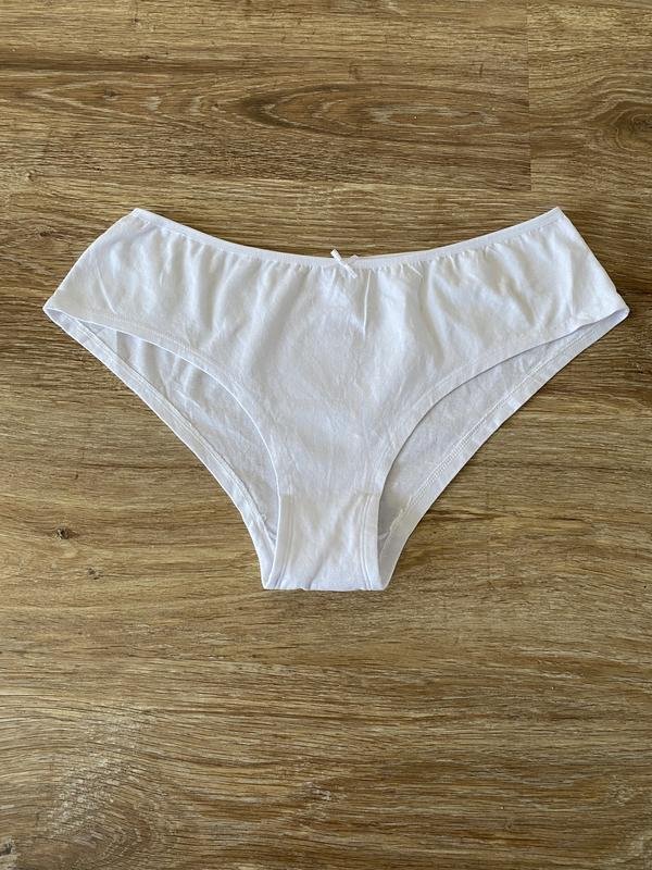 Damen Anya Hindmarch Slips Weiß Baumwolle 42 / XL