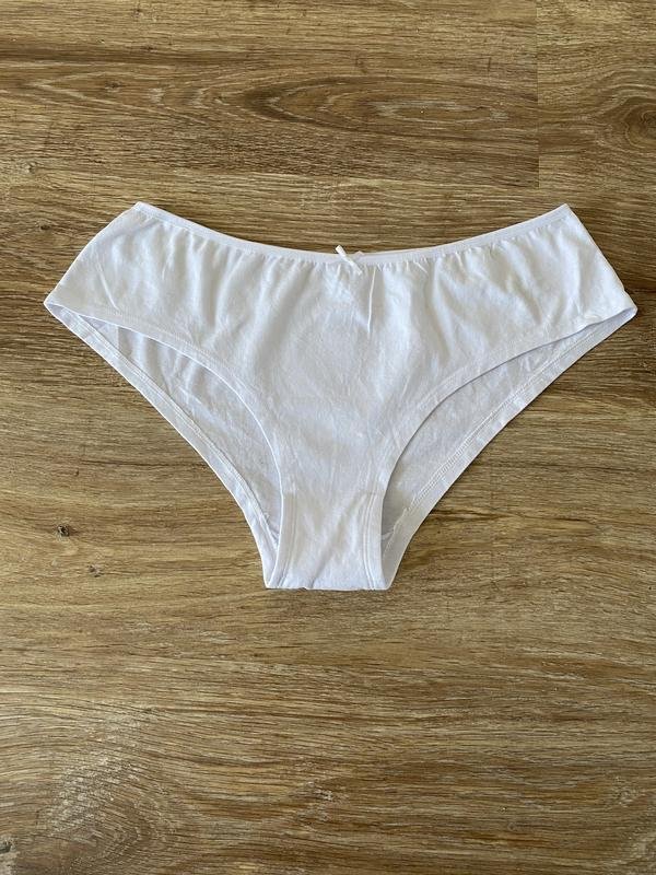 Damen Anya Hindmarch Slips Weiß Baumwolle 42 / XL