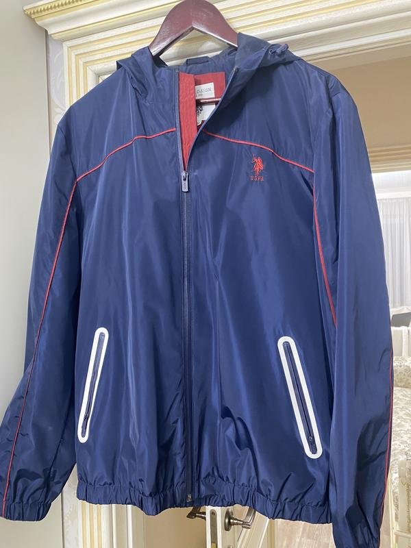 Uomo U.S. Polo Assn Giacca Blu Navy 40 /L / 48