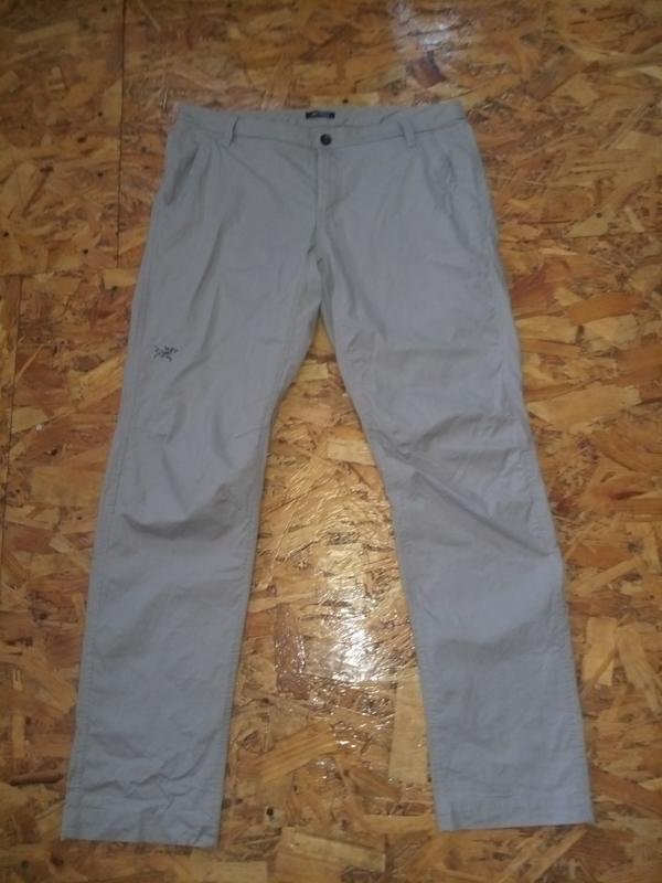 Uomo Arc'teryx Pantaloni Grigio Cotone 34 / L / 50