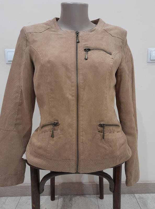 Женский Coach Куртка Бежевая 34 / XS / 42