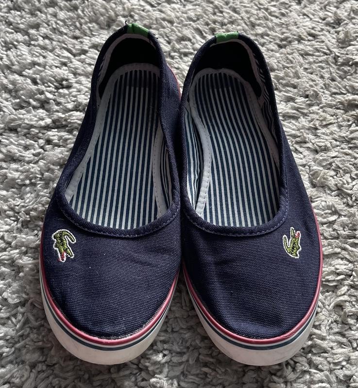 Femme Lacoste Talons Bleu Marine 36