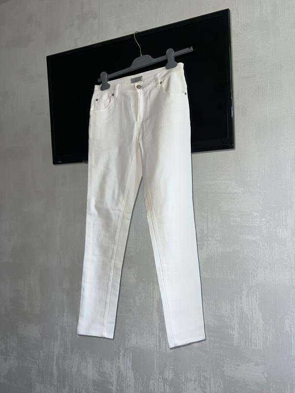 Женские Christian Dior Джинсы Белые 24 / XXS