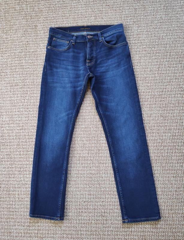 Men Nudie Jeans Jeans Navy Denim 32