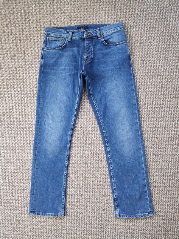 Men Nudie Jeans Jeans Blue Denim 32 / M / 46