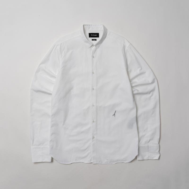 Herren The Kooples Hemd Weiß Baumwolle 40 /L / 48