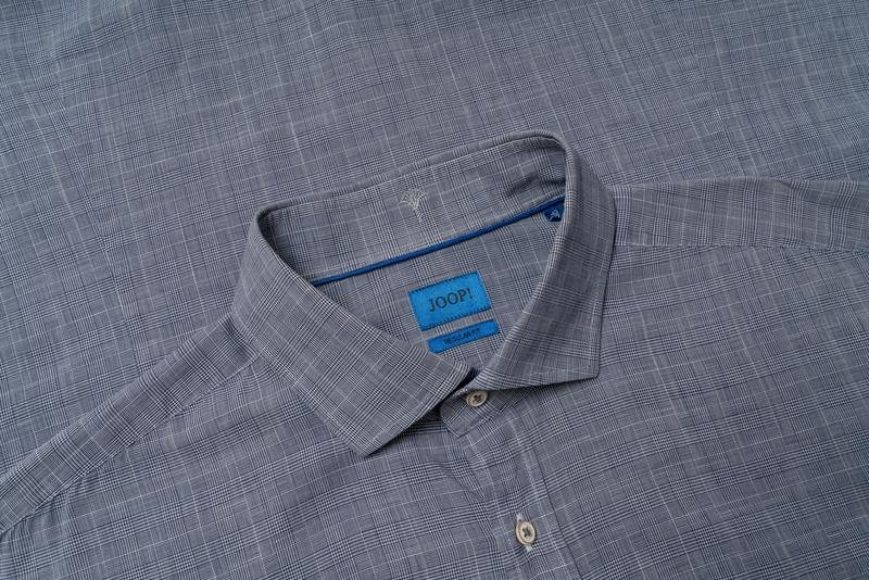 Uomo JOOP! Camicia Grigia Cotone 42 / XL / 50