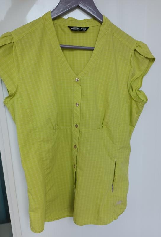 Donna Arc'teryx Camicia Verde Poliestere 40 / L /