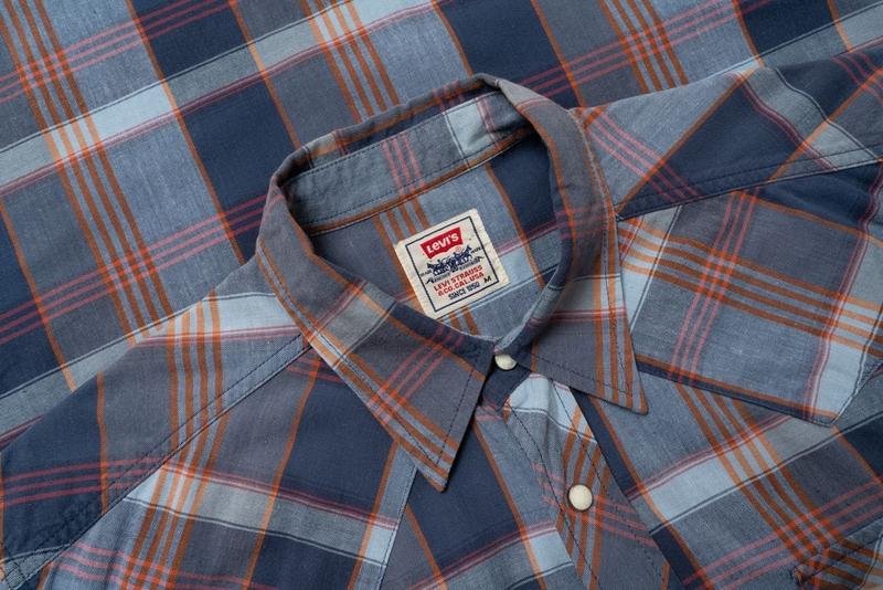 Homme Levi's Chemise Multicolore Coton 38 / M / 46
