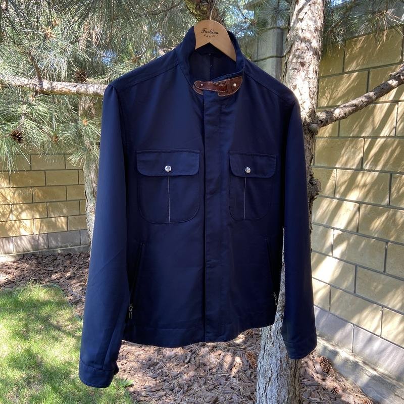 Herren Mabrun Jacke Marineblau Polyester 36 / S /