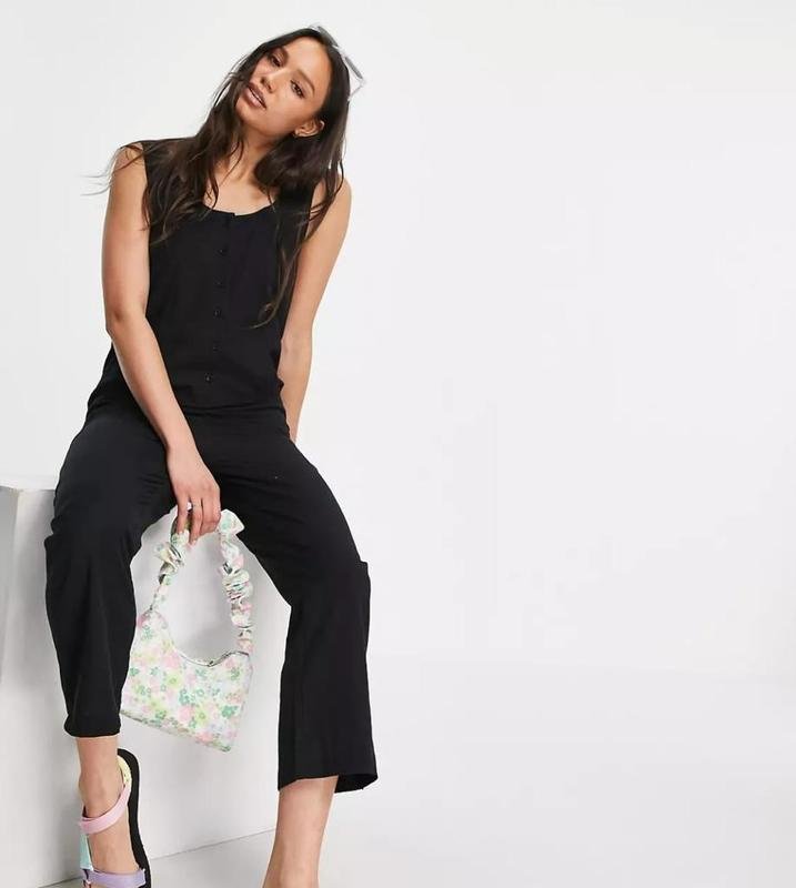 Damen Ballin Overall Schwarz 40 / L / 48