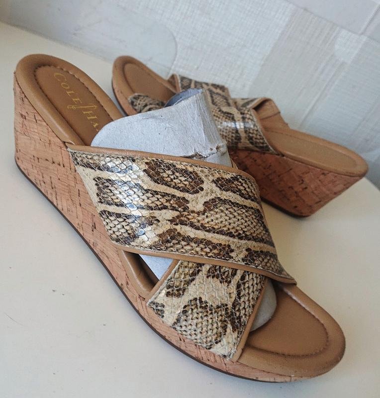 Женские Cole Haan Босоножки Бежевый Кожа 39