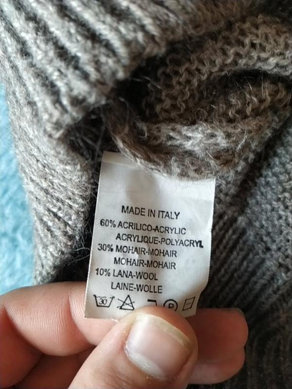 Женский Свитер Серый Акрил 46 / 3XL / 54